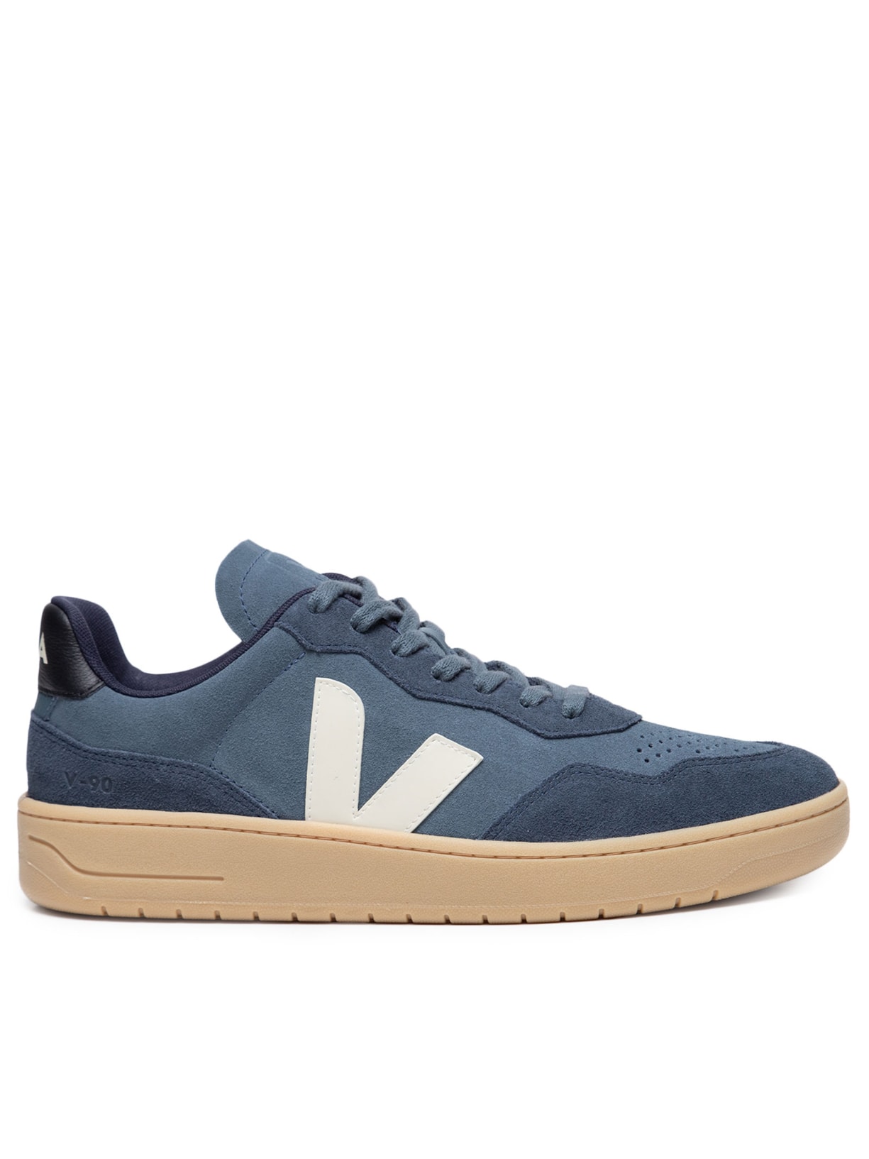 Tênis Masculino V-90 Suede California Pierre Azul Veja