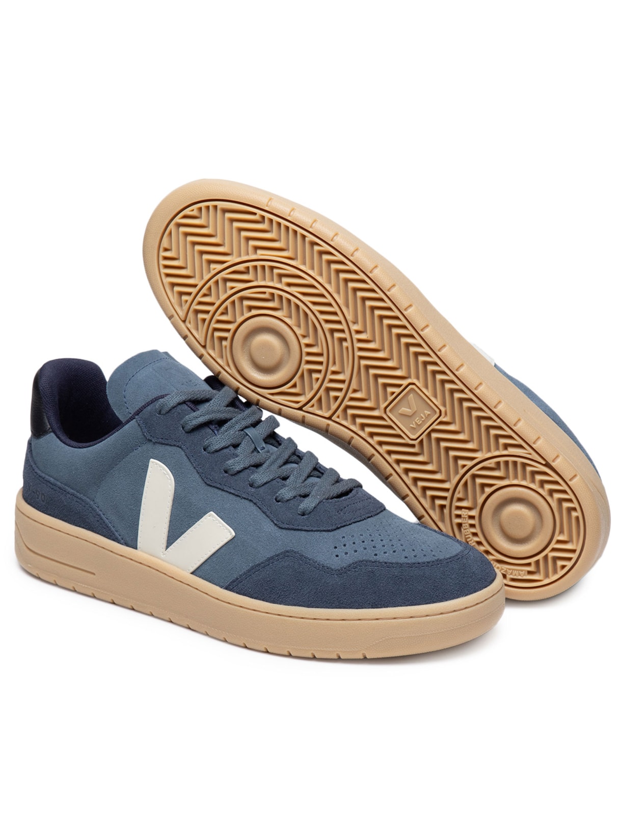 Tênis Masculino V-90 Suede California Pierre Azul Veja