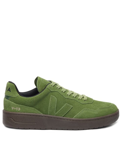 Tênis Masculino V-90 Suede - Verde