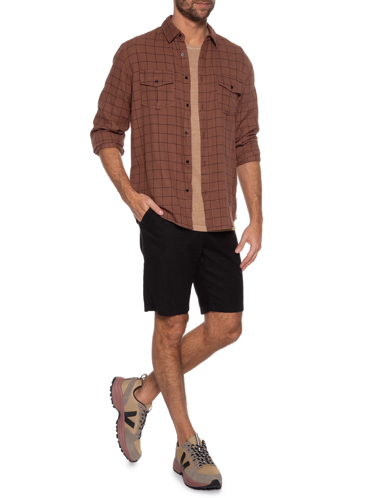 Tênis Masculino Venturi Marrom Vert Shoes