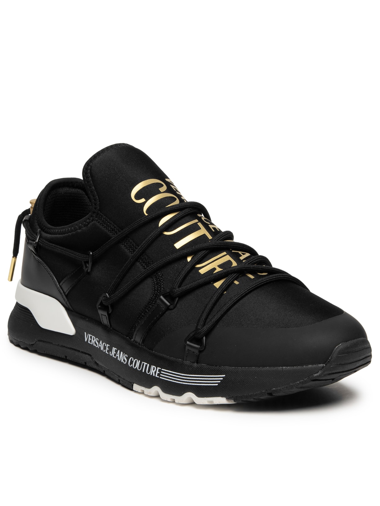 Tênis Masculino Vjc Fondo Dynamic Dis. Sa6 Preto Versace Jeans Couture