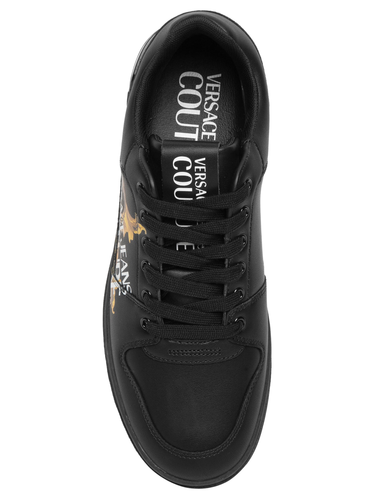 Tênis Masculino Vjc Fondo Starlight Sj5 Preto Versace Jeans Couture