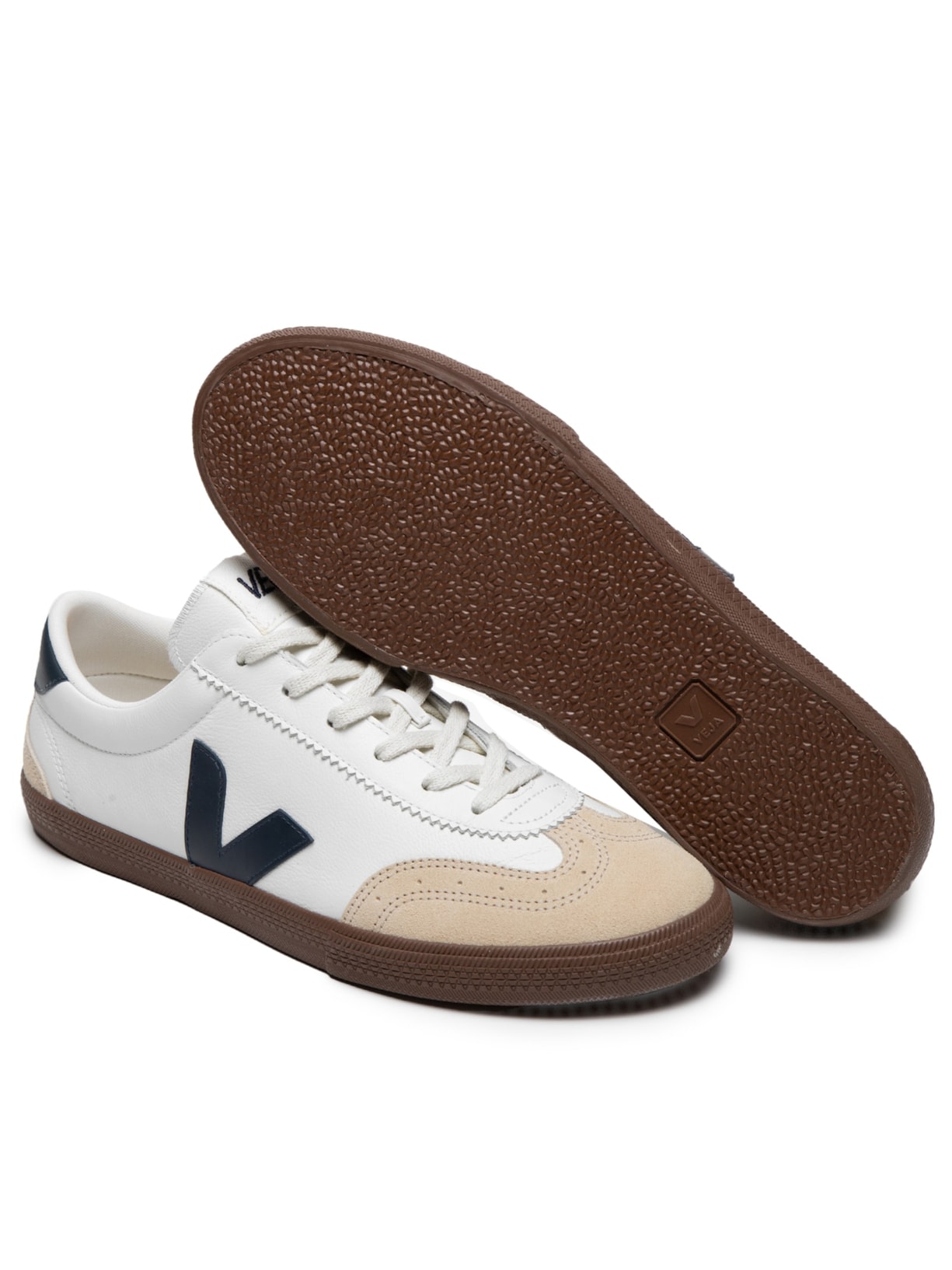 Tênis Masculino Volley O.T Leath Branco Veja