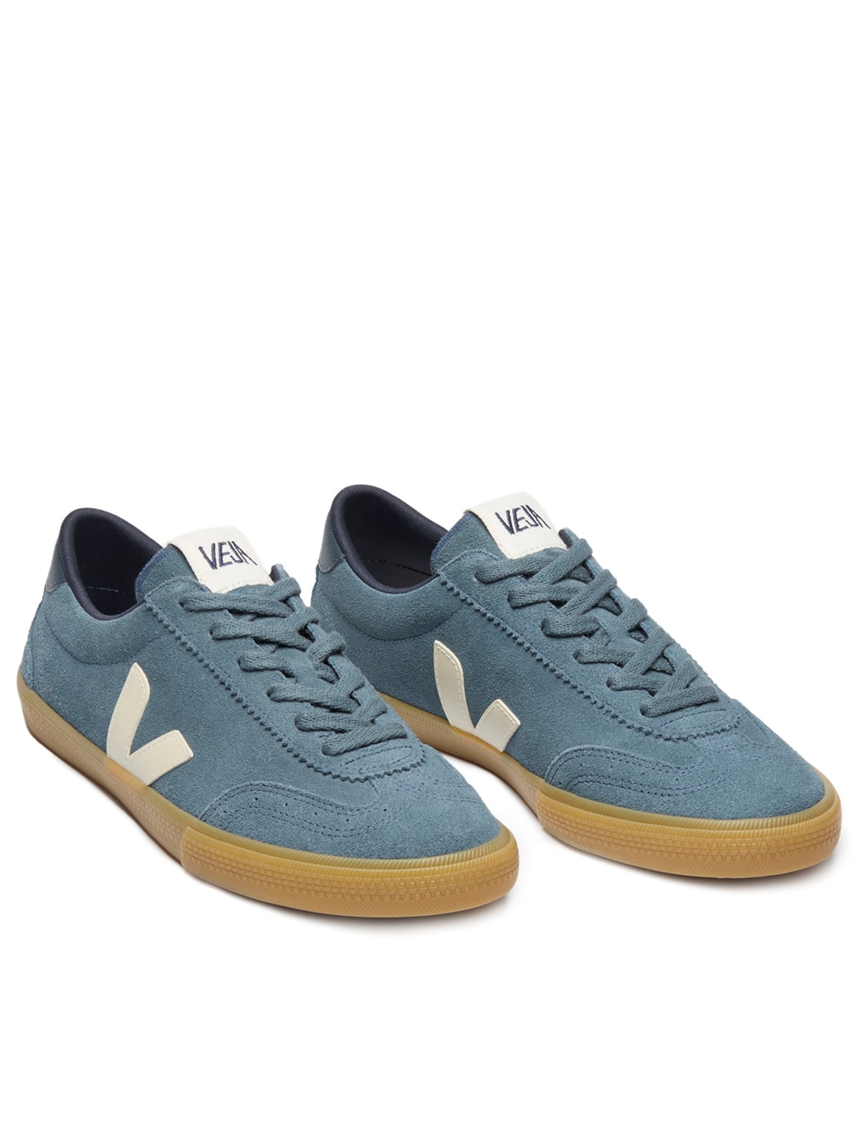 Tênis Masculino Volley Suede Azul Veja