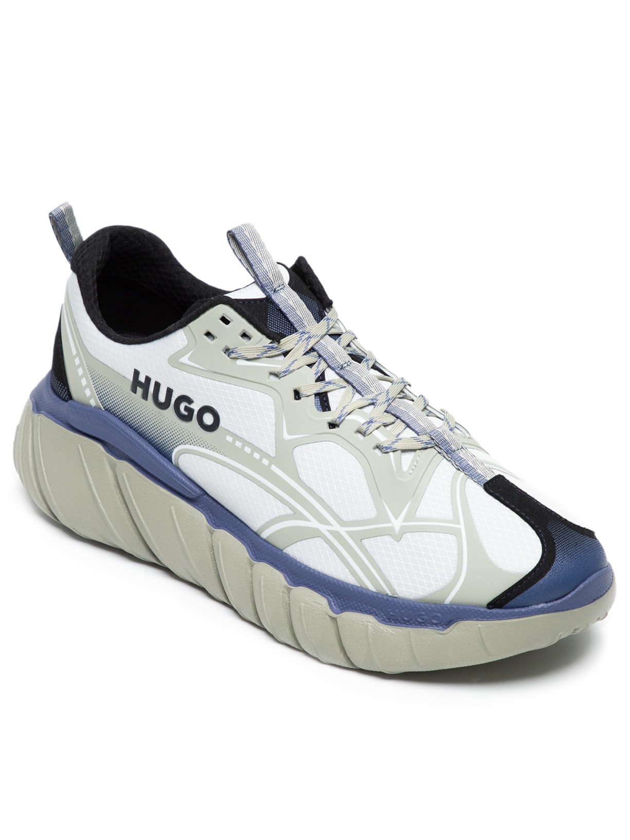 Tênis Masculino Xeno Runn Nyth Cinza Hugo