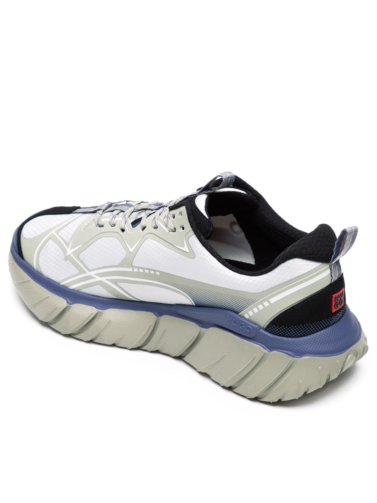 Tênis Masculino Xeno Runn Nyth Cinza Hugo