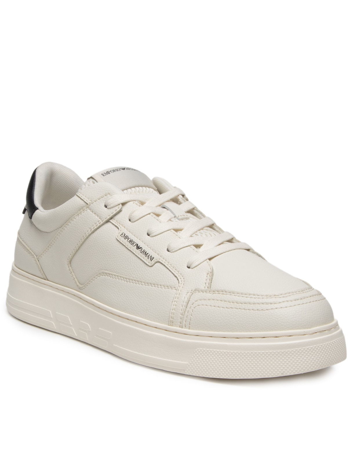 Tênis Masculino Zar Light Tumbled MFA+Air Mesh – Branco Emporio Armani