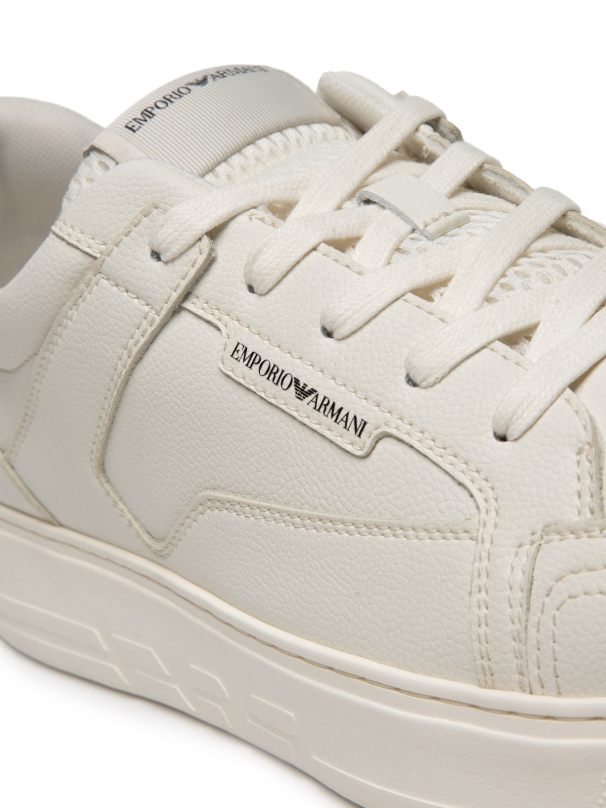 Tênis Masculino Zar Light Tumbled MFA+Air Mesh – Branco Emporio Armani