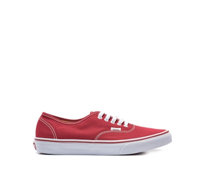 Tênis Ua Authentic Vans - Vermelho