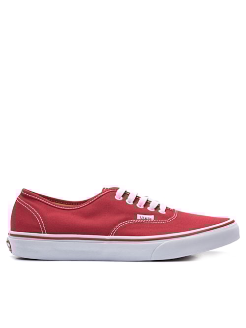 Tênis Ua Authentic Vans - Vermelho