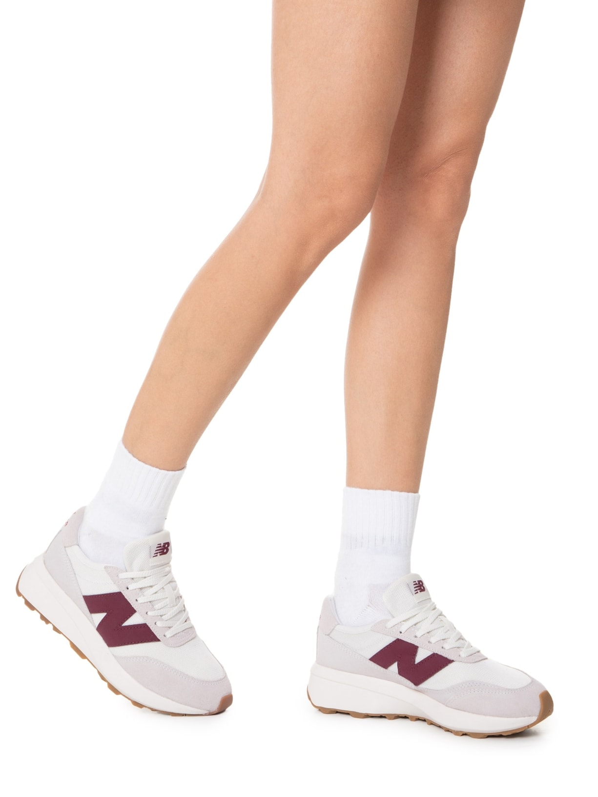 Tênis Unissex 370V1 Off White New Balance