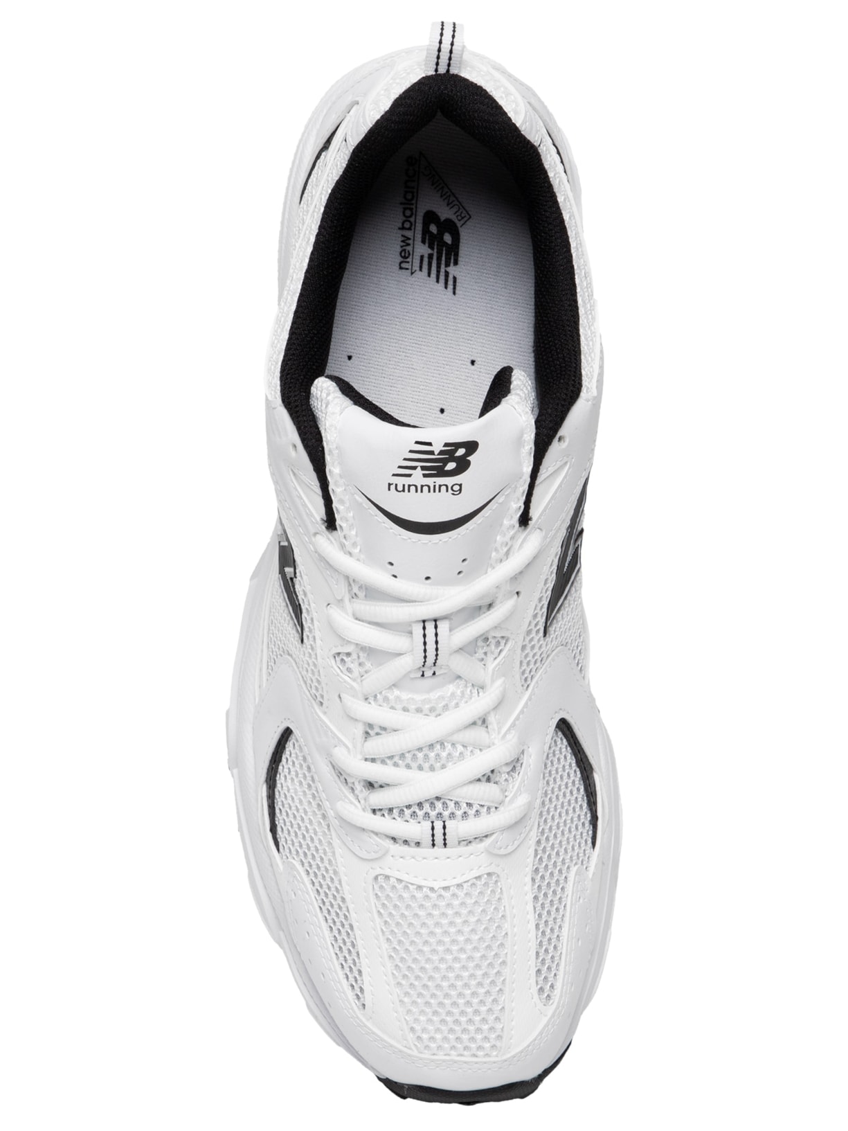 Tênis Unissex 530 – Branco e Preto New Balance