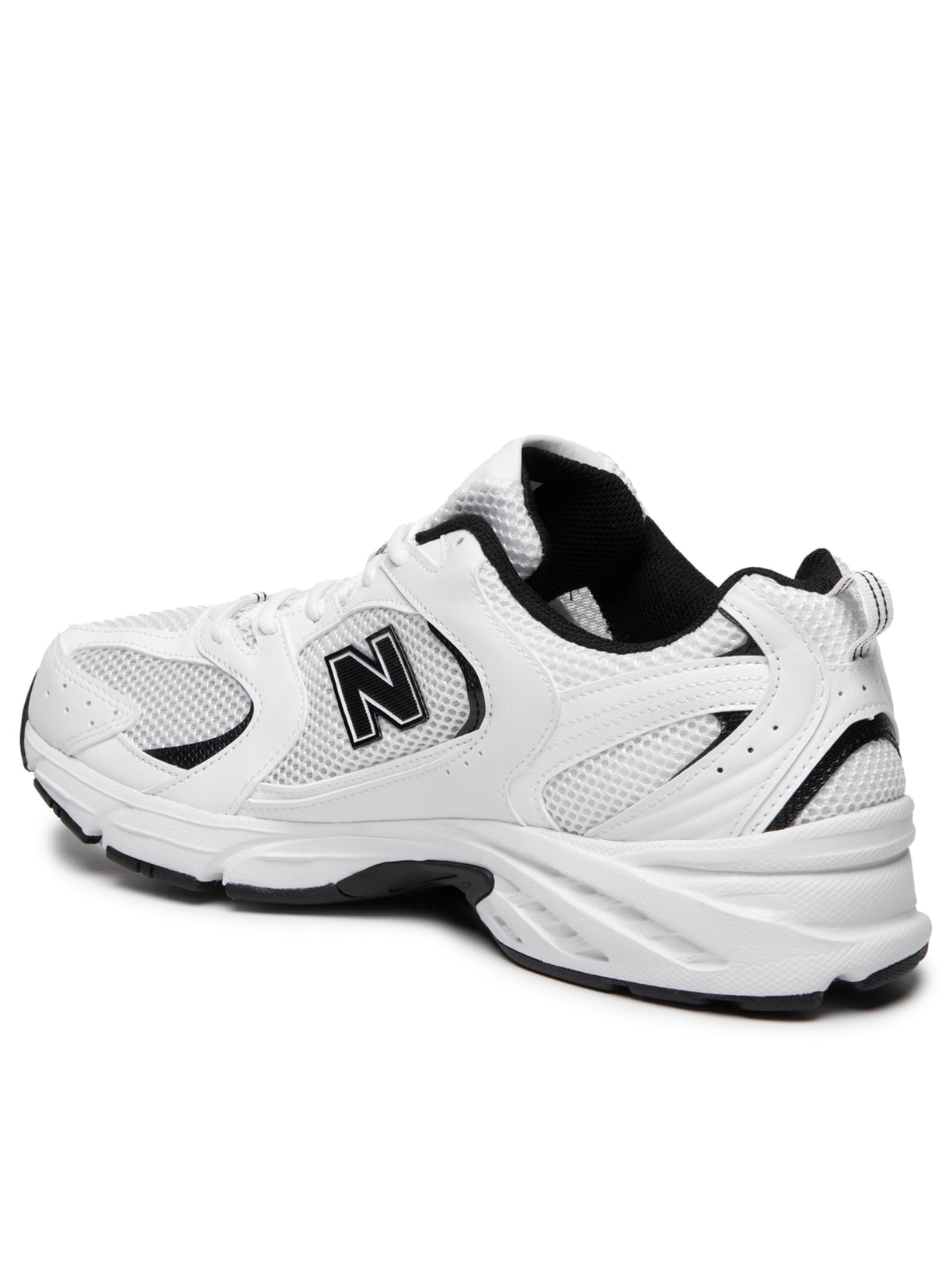 Tênis Unissex 530 – Branco e Preto New Balance