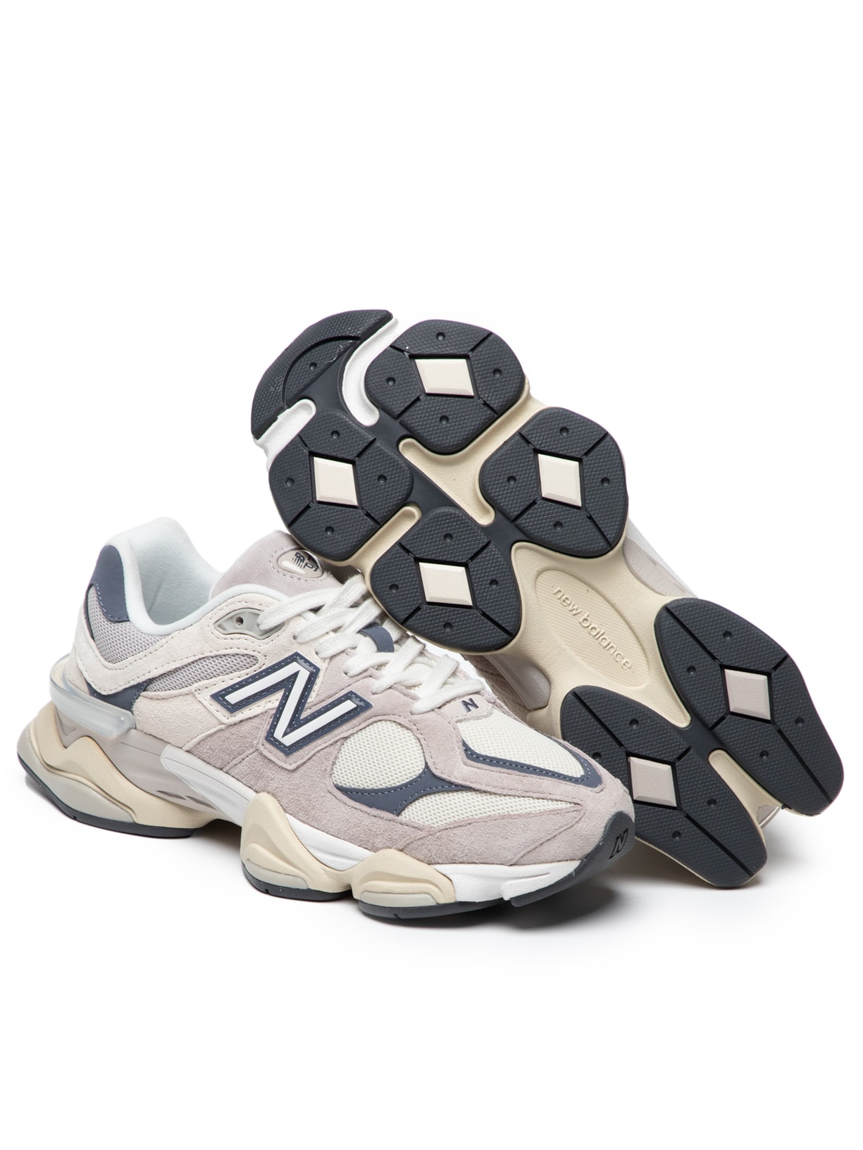 Tênis Unissex 9060 Cinza e Rosa New Balance