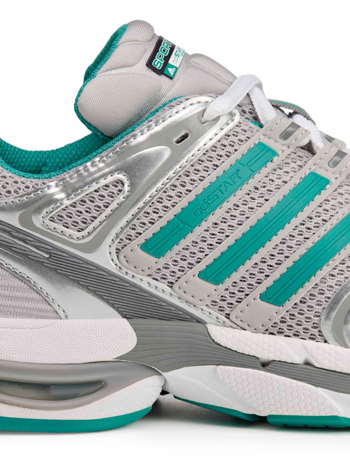 Tênis Unissex Adistar Control 5 S&R Prateado Sporty & Rich X Adidas