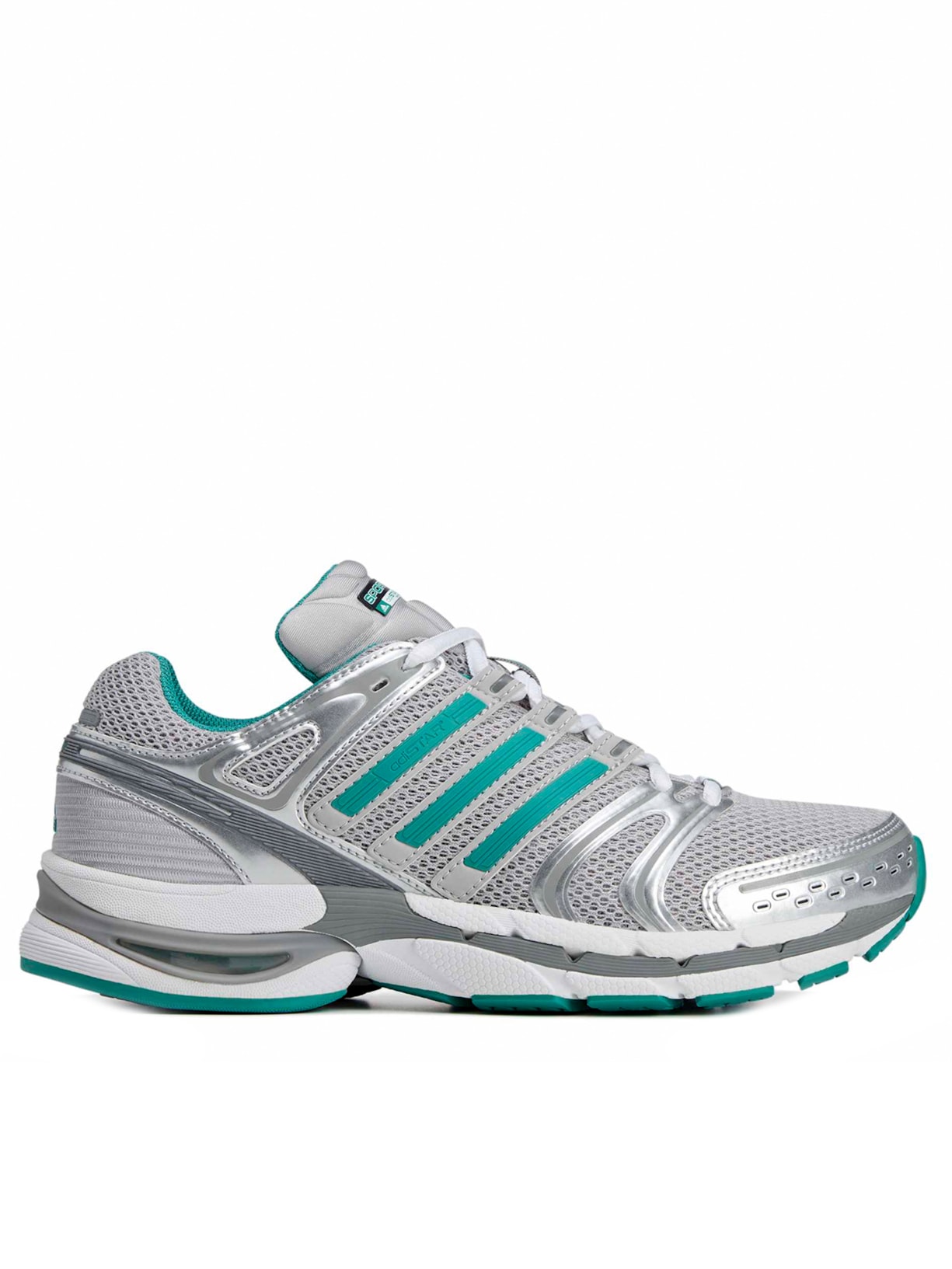 Tênis Unissex Adistar Control 5 S&R Prateado Sporty & Rich X Adidas