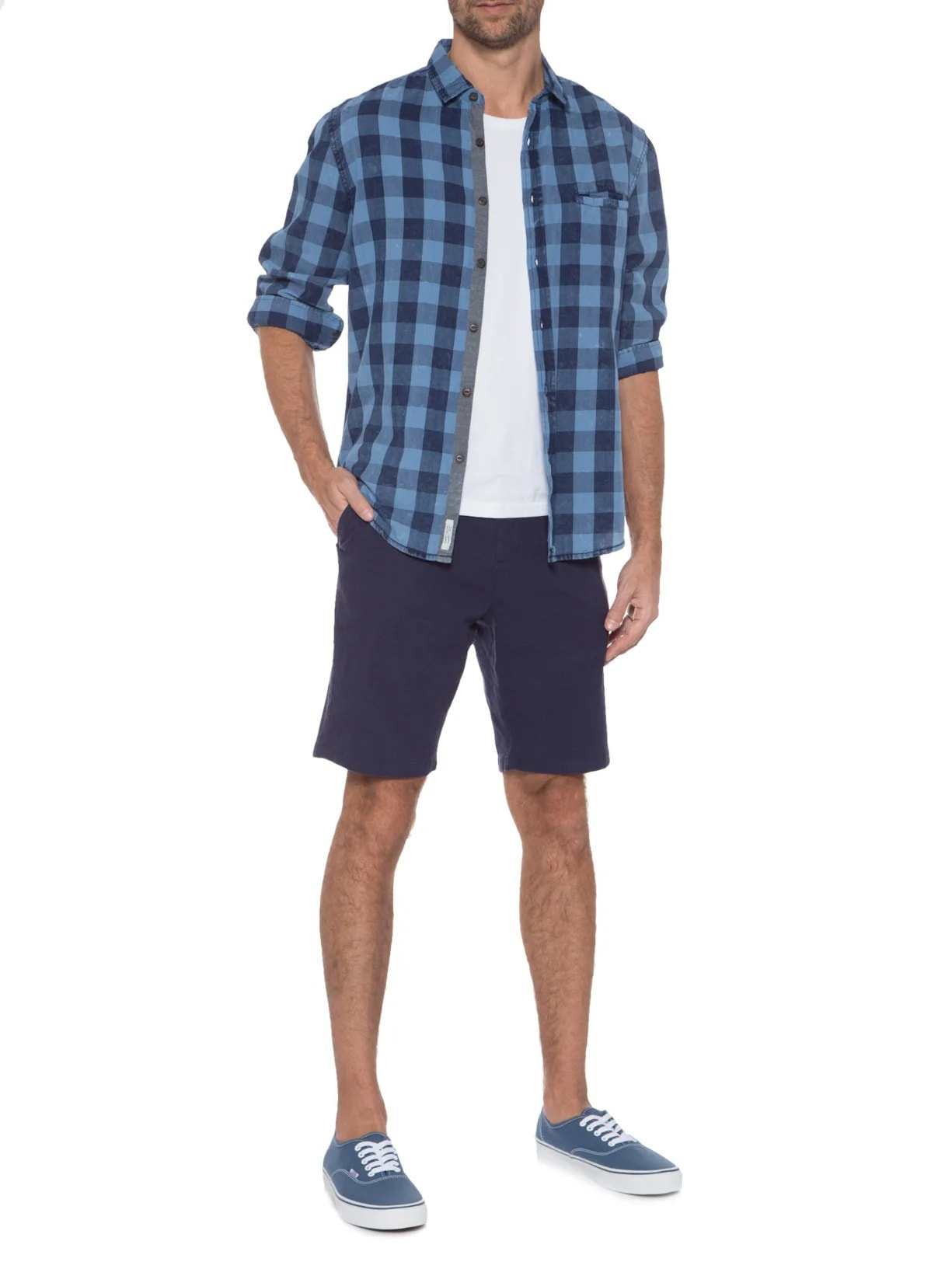 Tênis Unissex Authentic Azul Vans