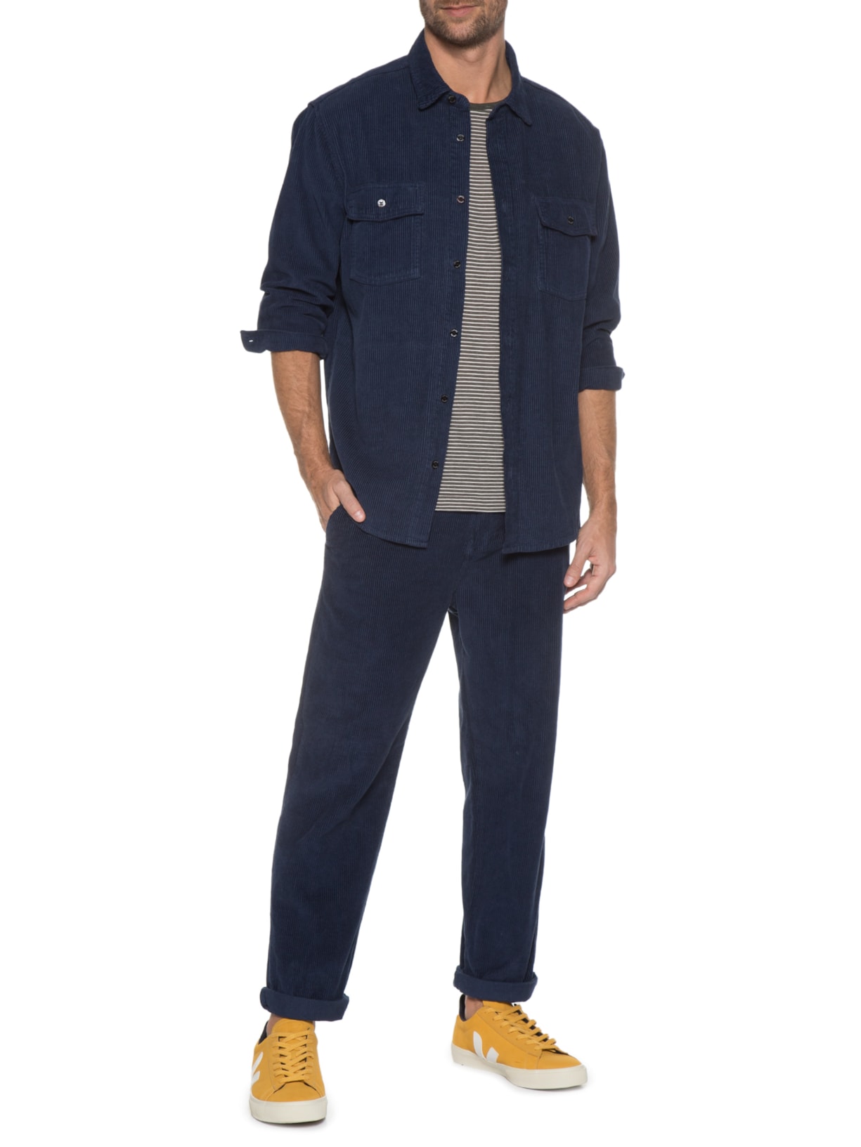 Tênis Unissex Campo Amarelo Vert Shoes