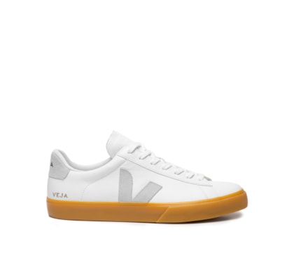 Tênis Unissex Campo Chfree Leather - Branco