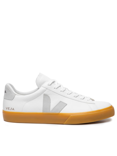 Tênis Unissex Campo Chfree Leather - Branco