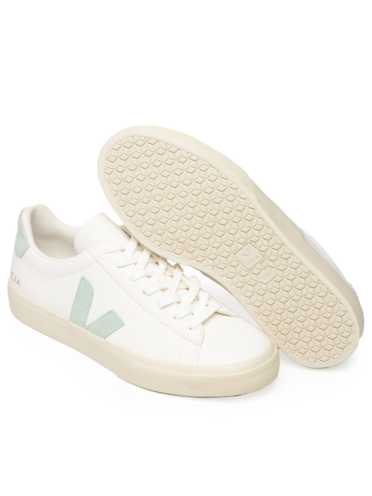 Tênis Unissex Campo Chromefree Branco Veja