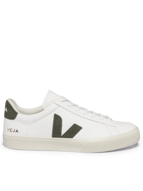 Tênis Unissex Campo ChromeFree Extra White Kaki - Branco