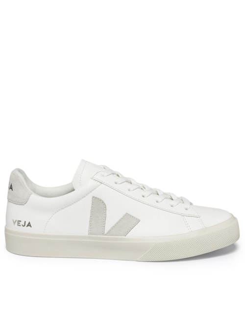 Tênis Unissex Campo ChromeFree Leather White Natural - Branco