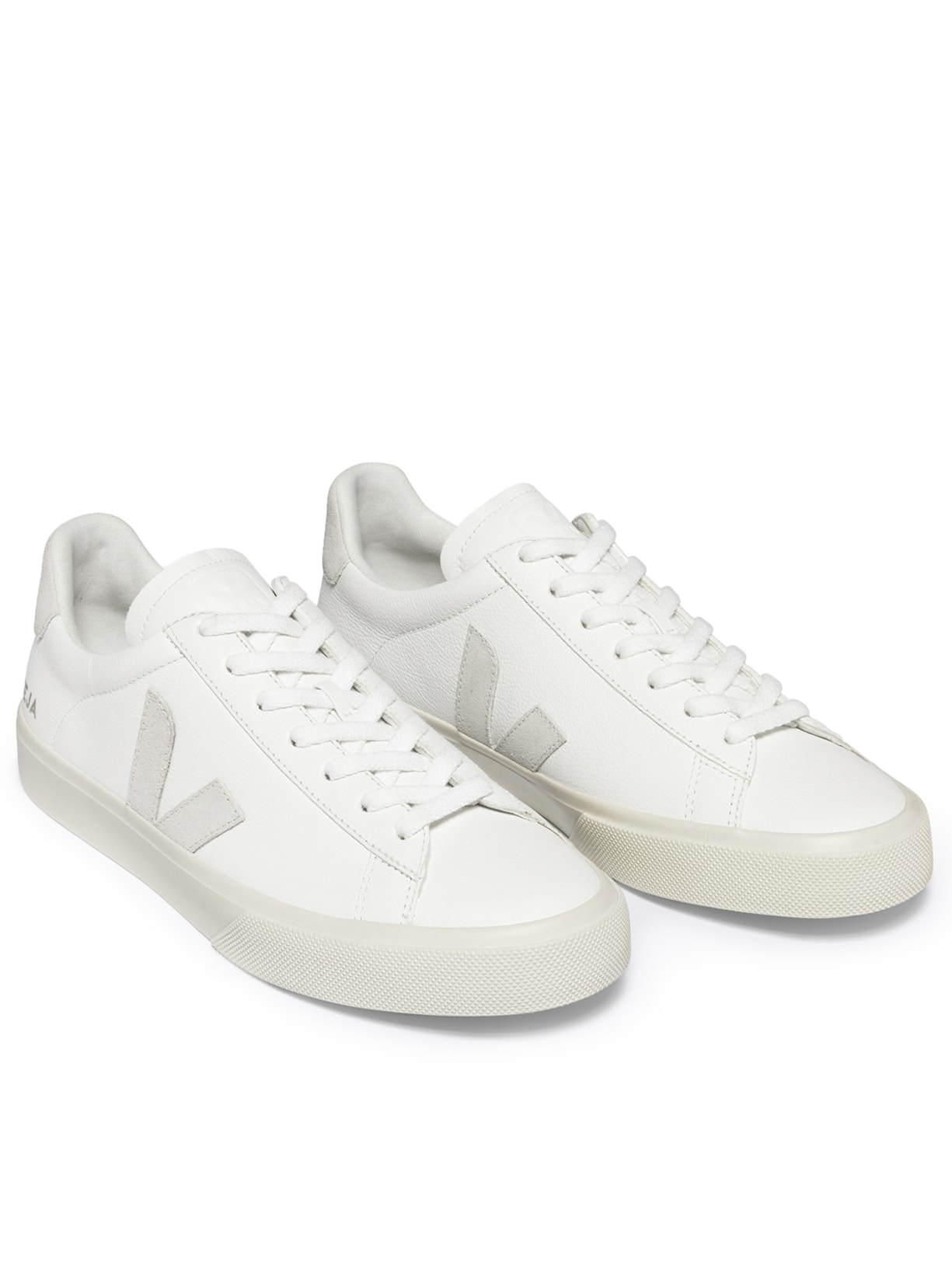 Tênis Unissex Campo ChromeFree Leather White Natural Branco Veja