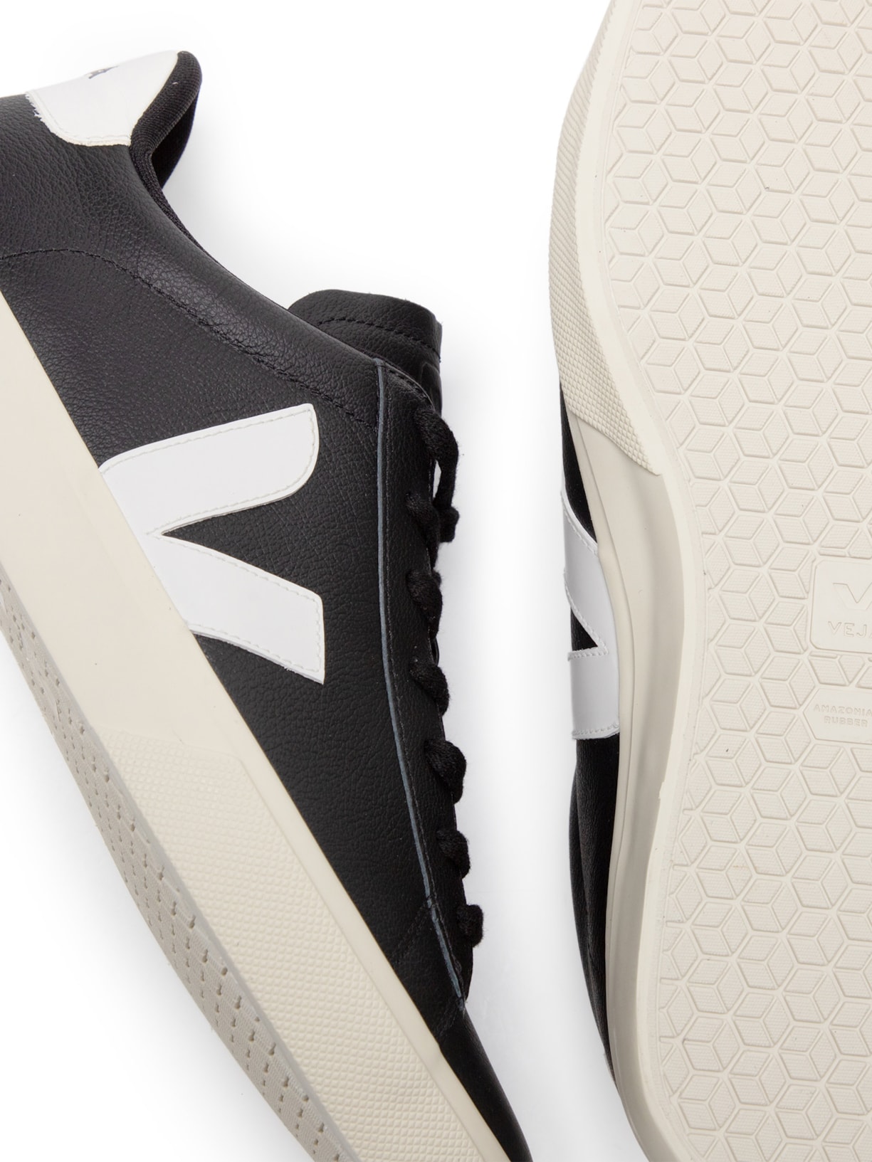 Tênis Unissex Campo Leather ChromeFree Preto Veja