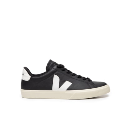 Tênis Unissex Campo Leather ChromeFree - Preto