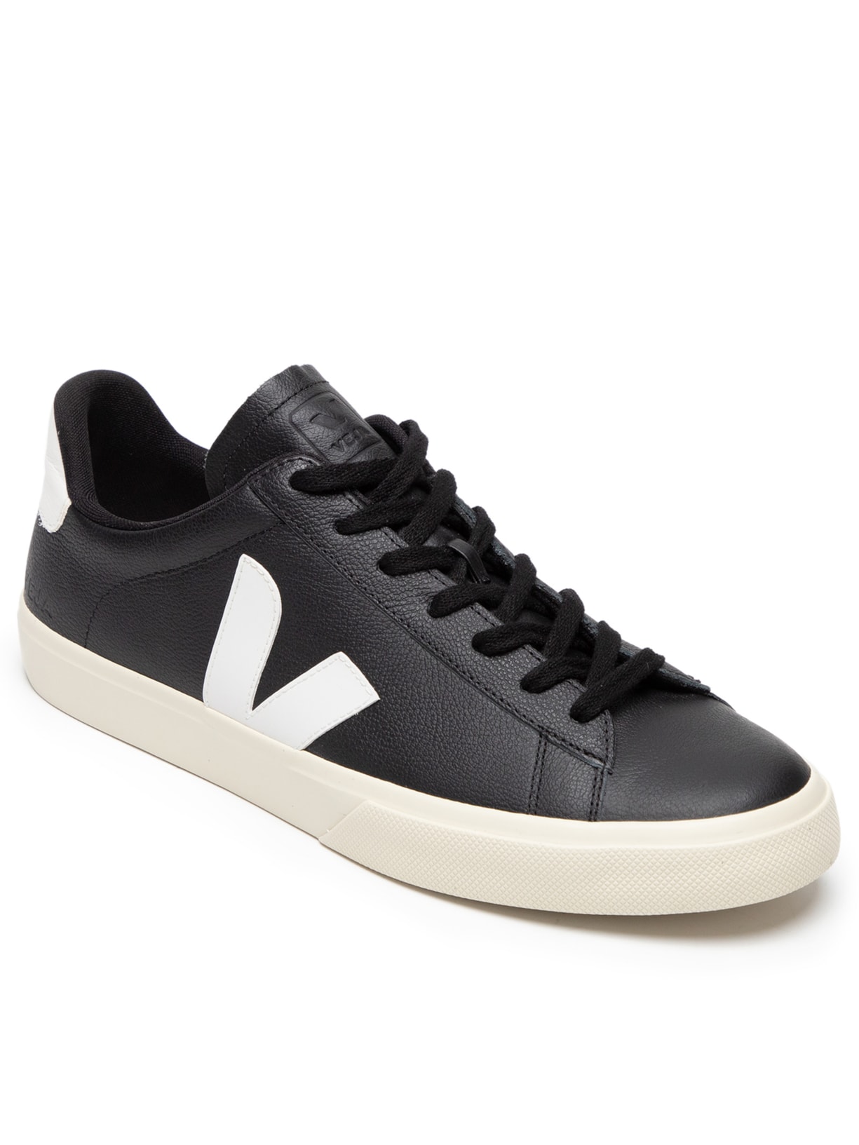 Tênis Unissex Campo Leather ChromeFree Preto Veja