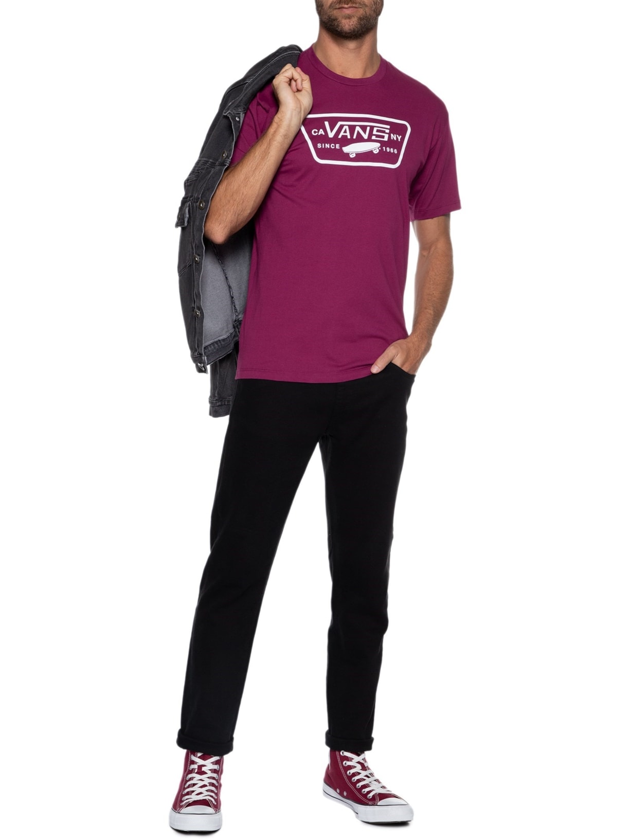 Tênis Unissex Chuck Taylor All Star Vinho Converse