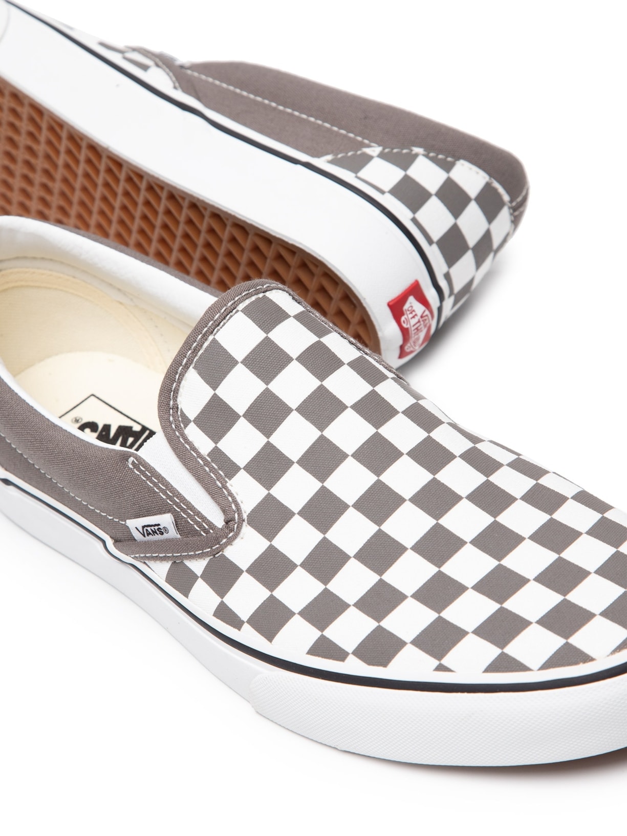 Tênis Unissex Classic Slip On Cinza Vans