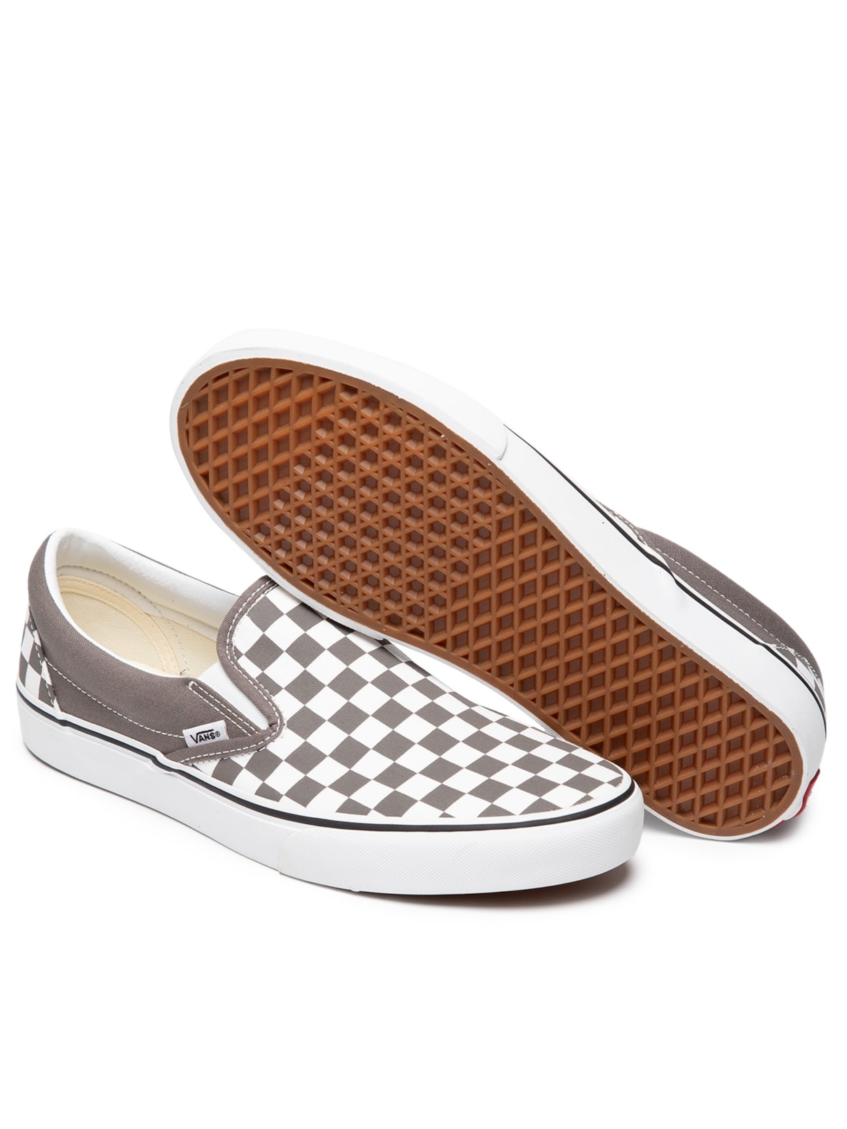 Tênis Unissex Classic Slip On Cinza Vans