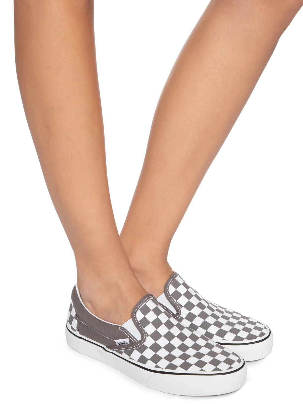 Tênis Unissex Classic Slip On Cinza Vans