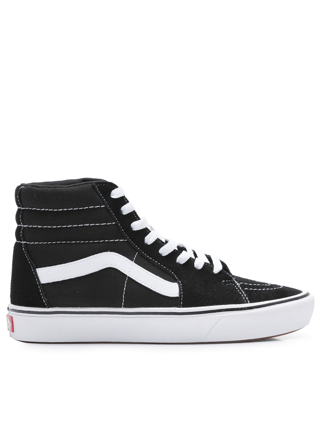 Tênis Unissex Comfycush Sk8 Hi - Preto