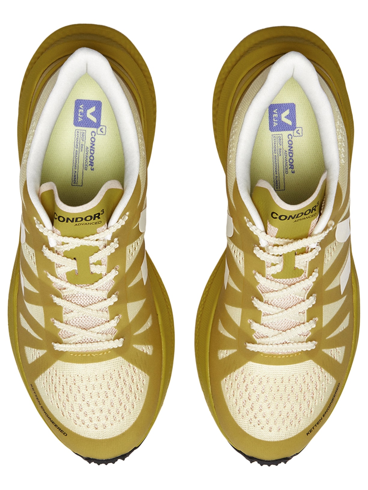Tênis Unissex Condor 3 Adv Amarelo Veja