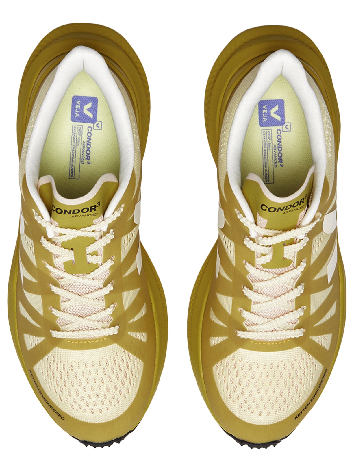 Tênis Unissex Condor 3 Adv Amarelo Veja