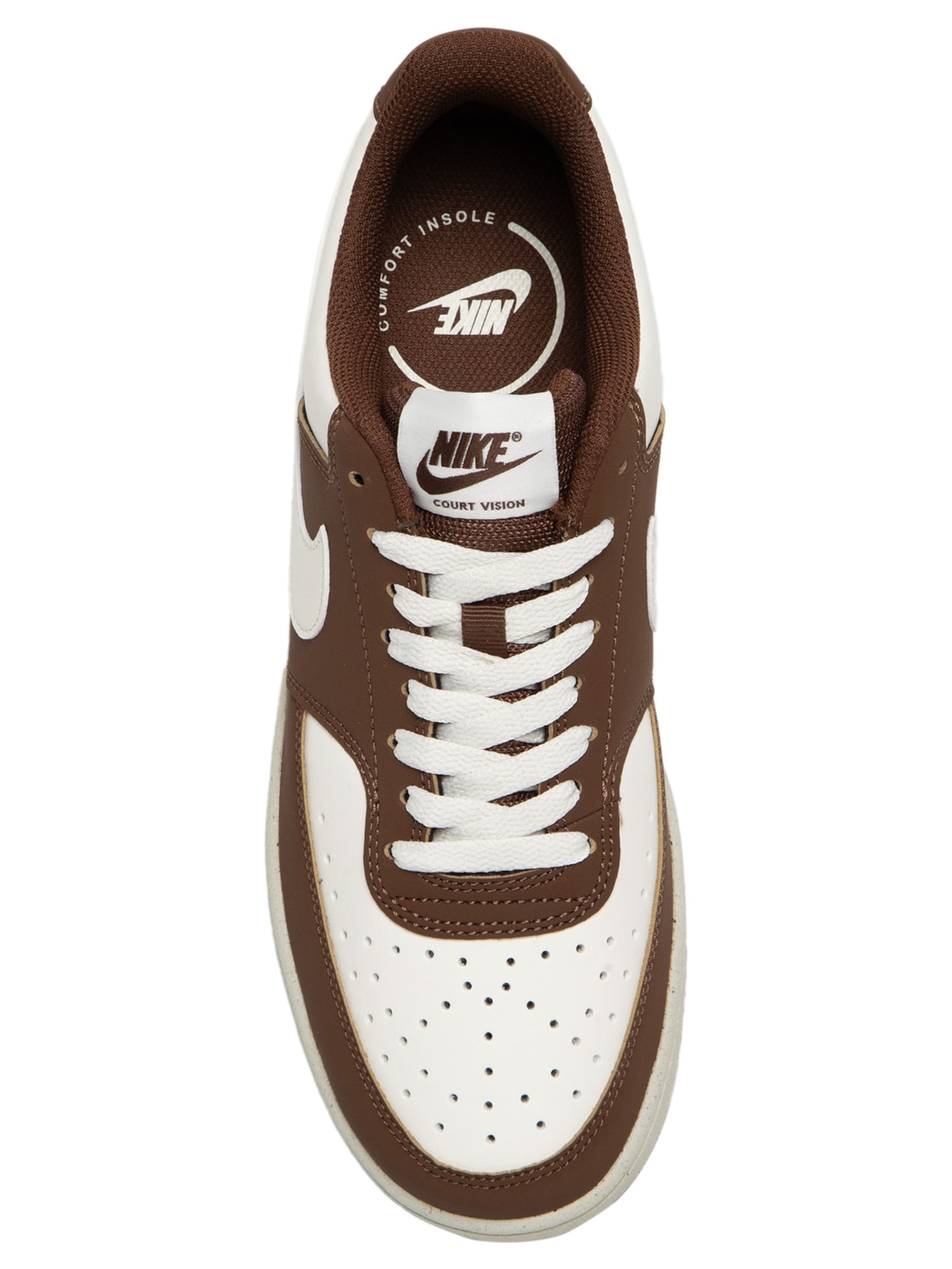 Tênis Unissex Court Vision Low Marrom Nike