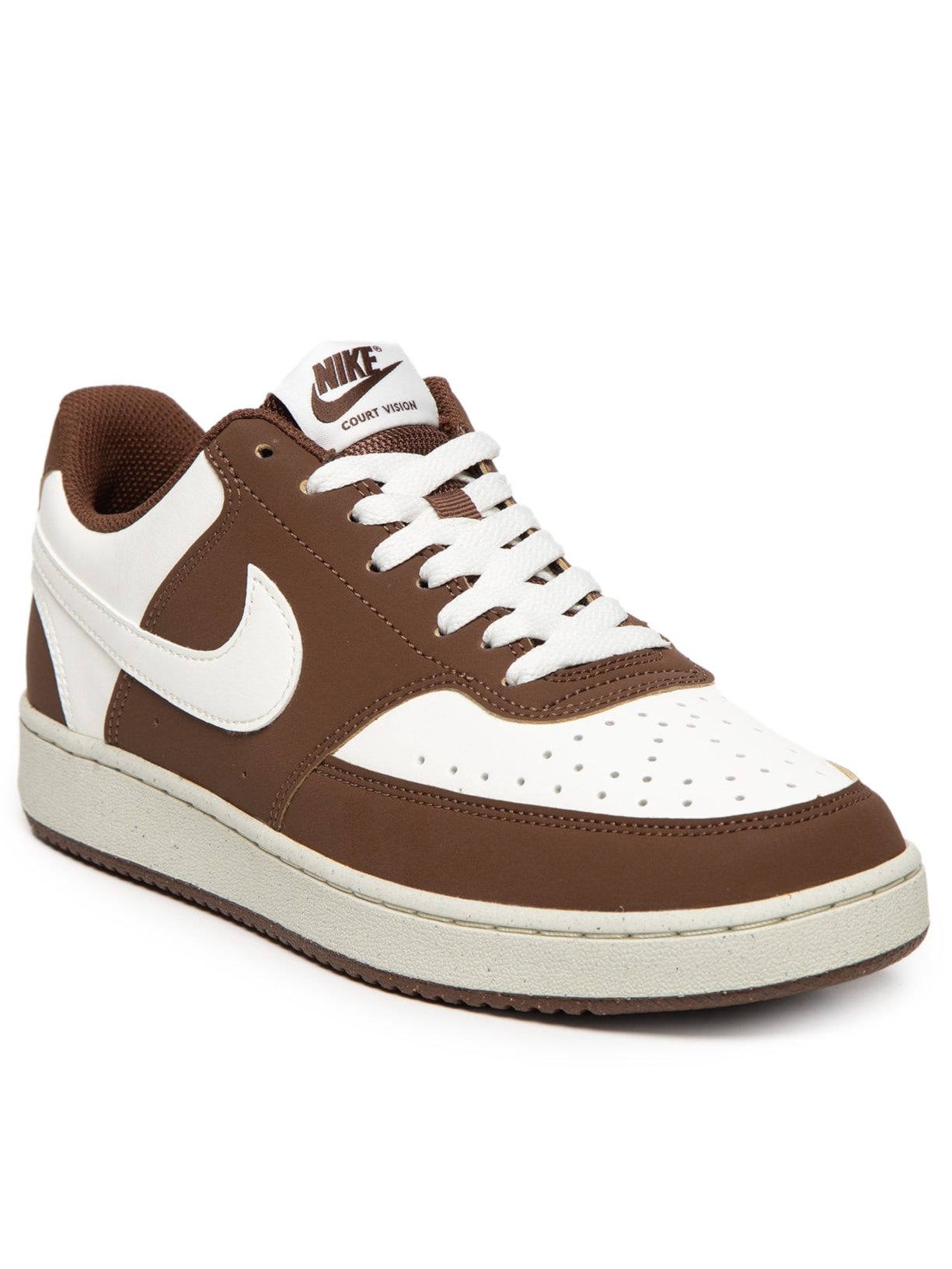 Tênis Unissex Court Vision Low Marrom Nike