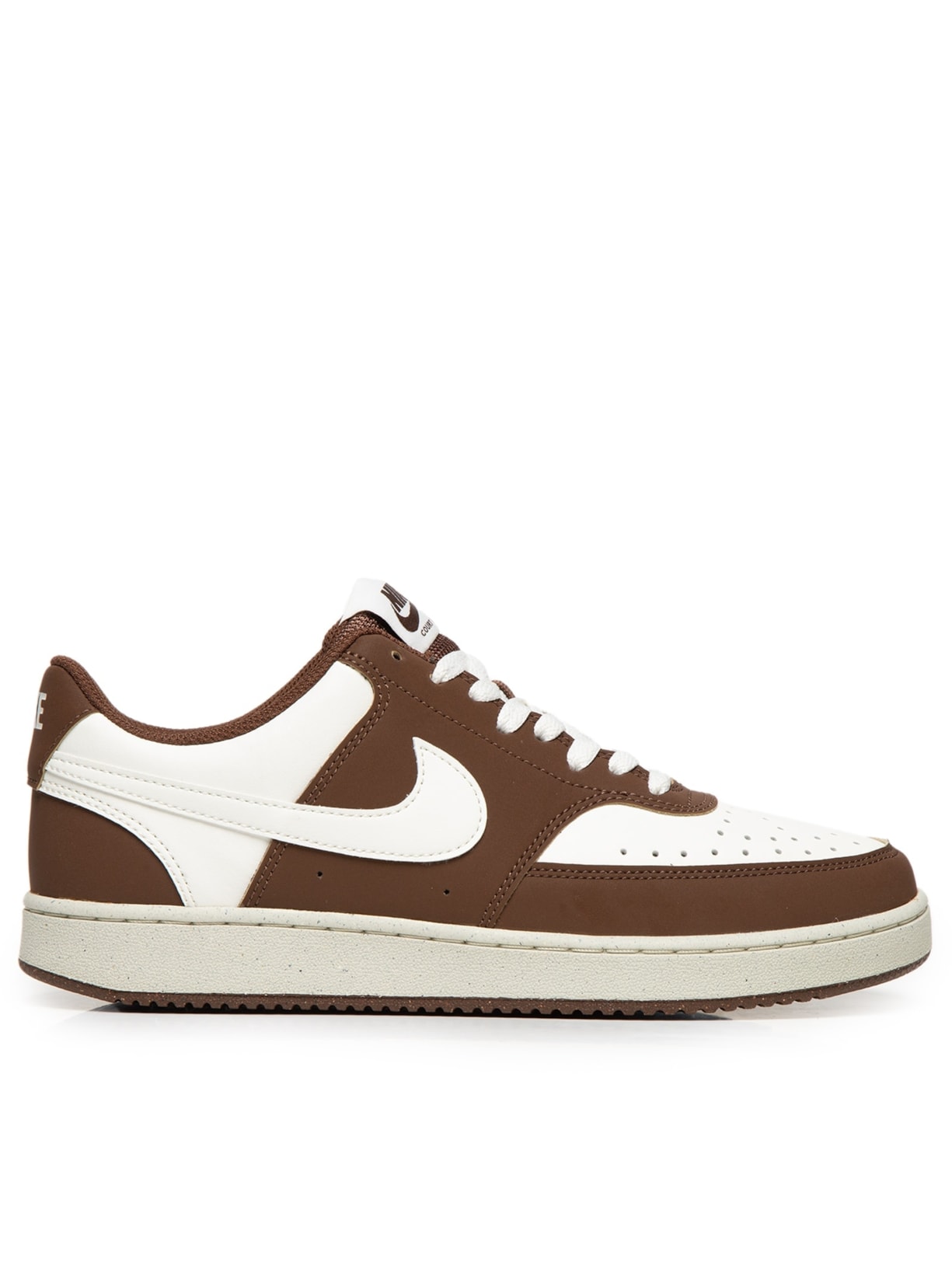 Tênis Unissex Court Vision Low - Marrom