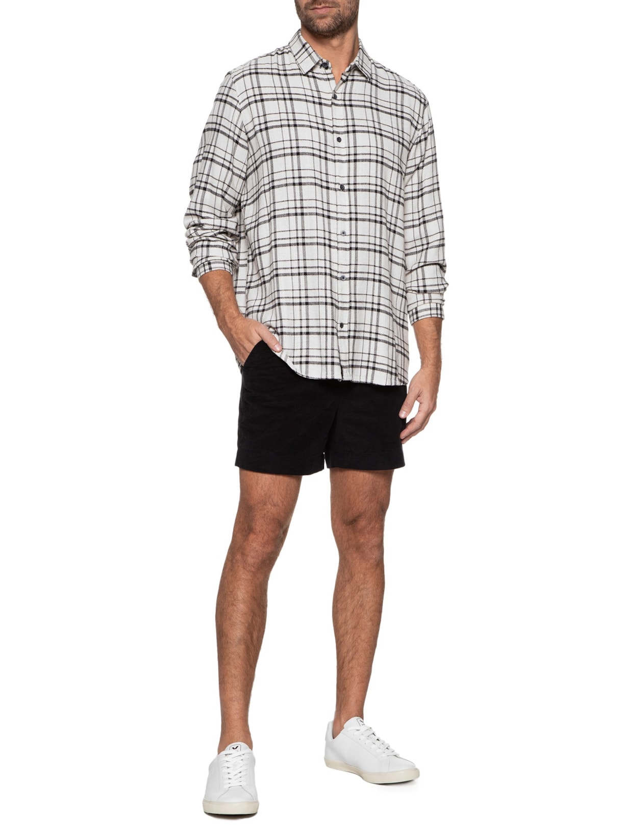 Tênis Unissex Esplanar Leather Extra-White Branco Veja