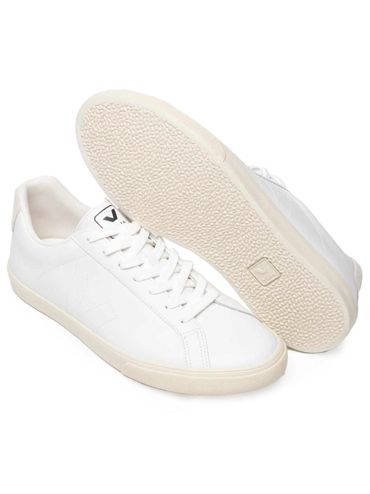 Tênis Unissex Esplar Leather Extra-White Branco Veja