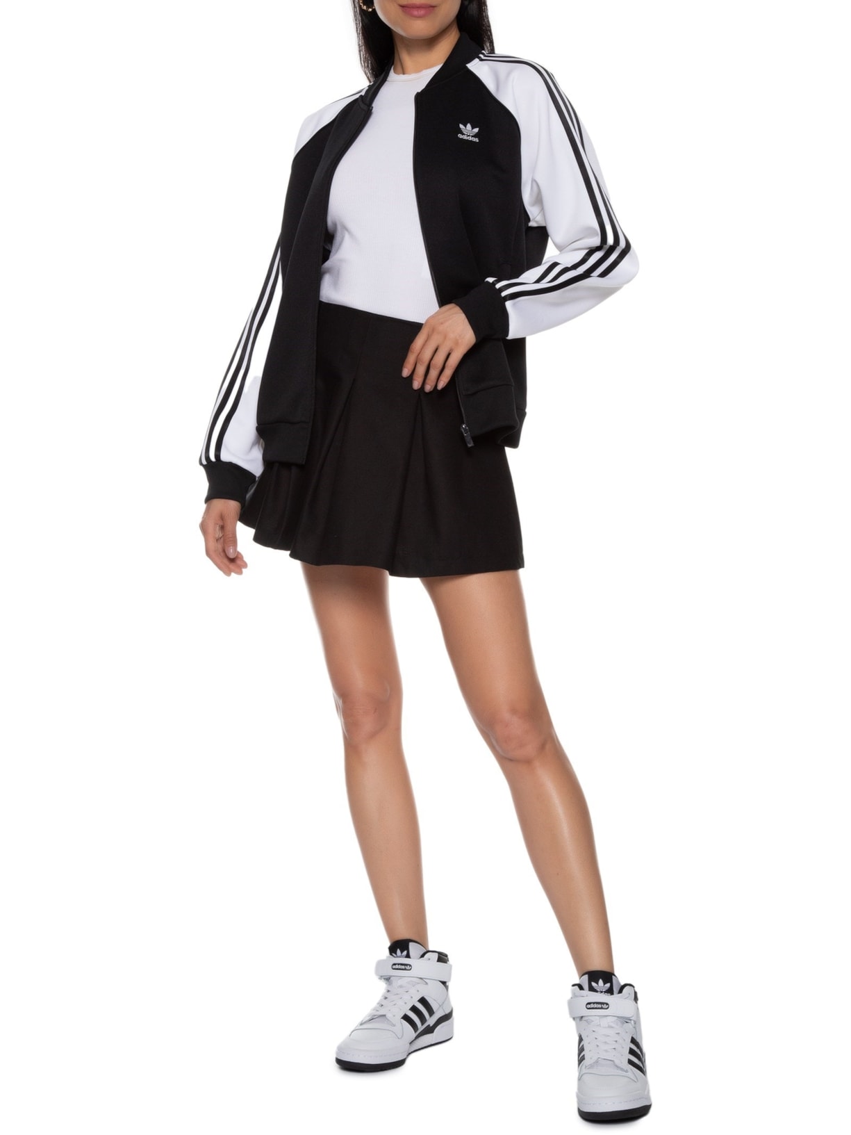 Tênis Unissex Forum Mid Preto Adidas Originals