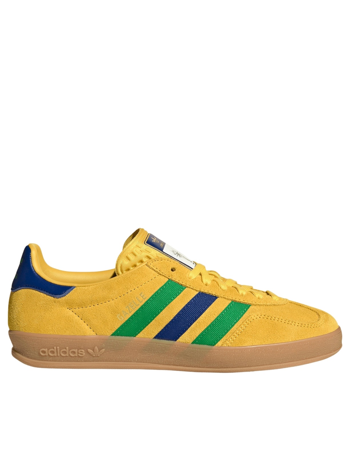 Tênis Unissex Gazelle Indoor - Amarelo