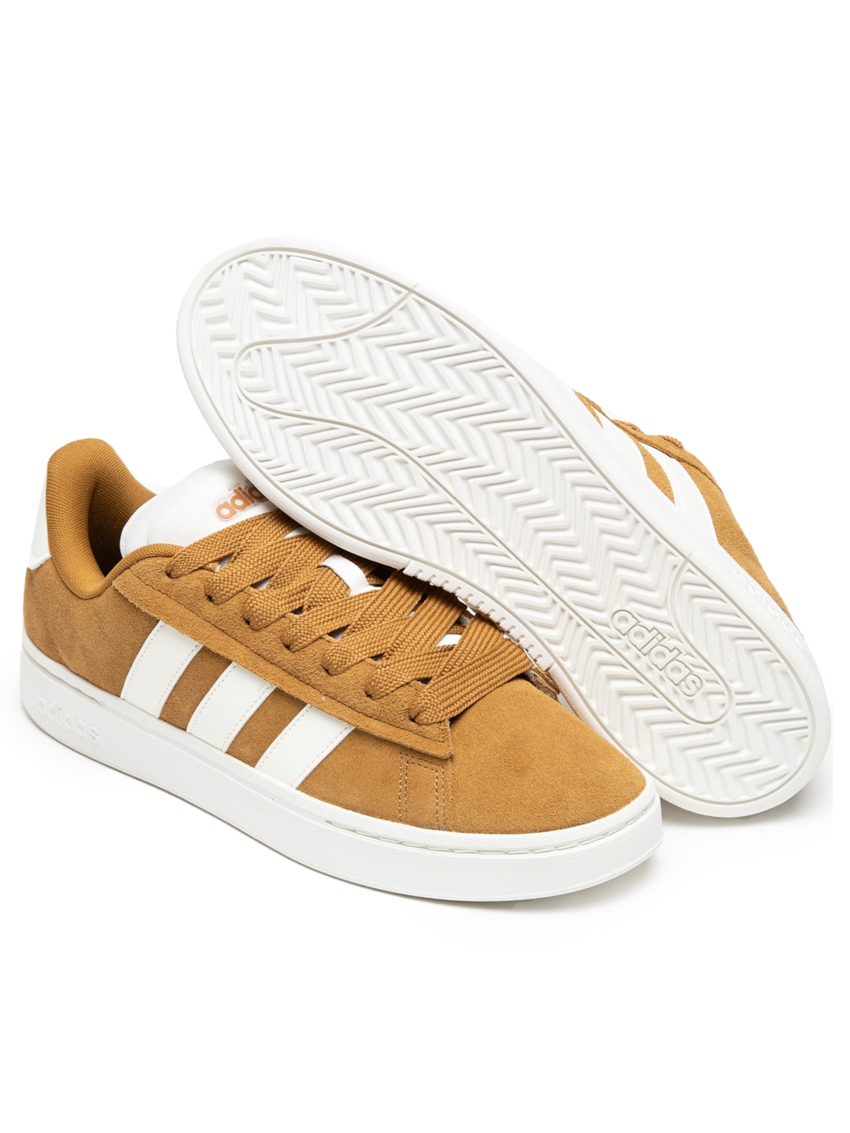 Tênis Unissex Grand Court Alpha 00 Bege Adidas