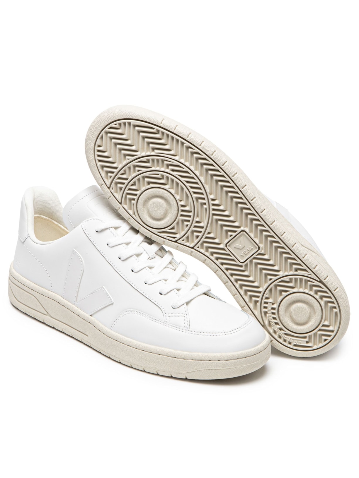 Tênis Unissex Leather Extra Light Branco  Veja