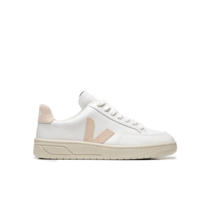 Tênis Unissex Leather V-12 - Branco