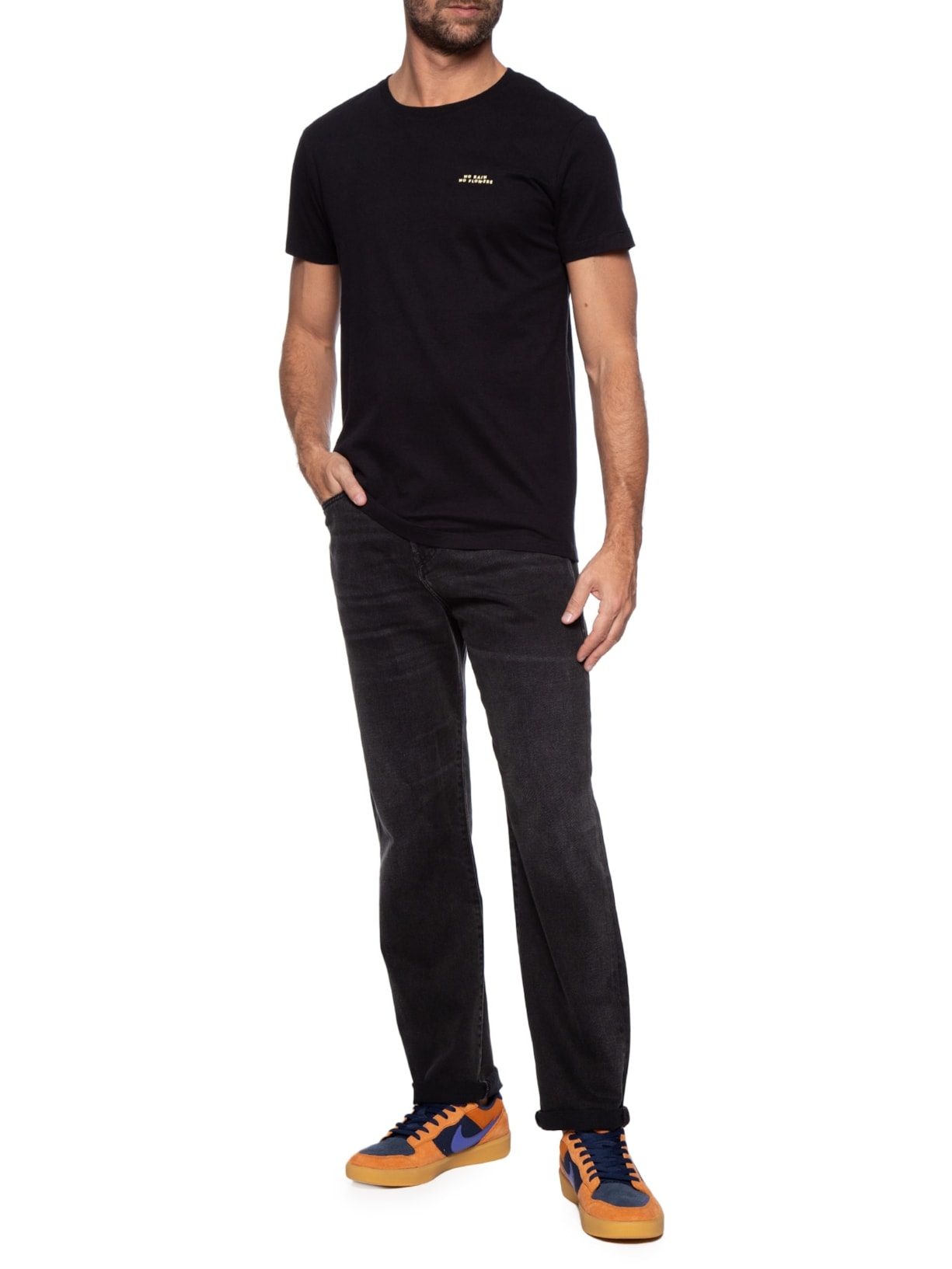 Tênis Unissex Nike Sb Force 58 Laranja Nike