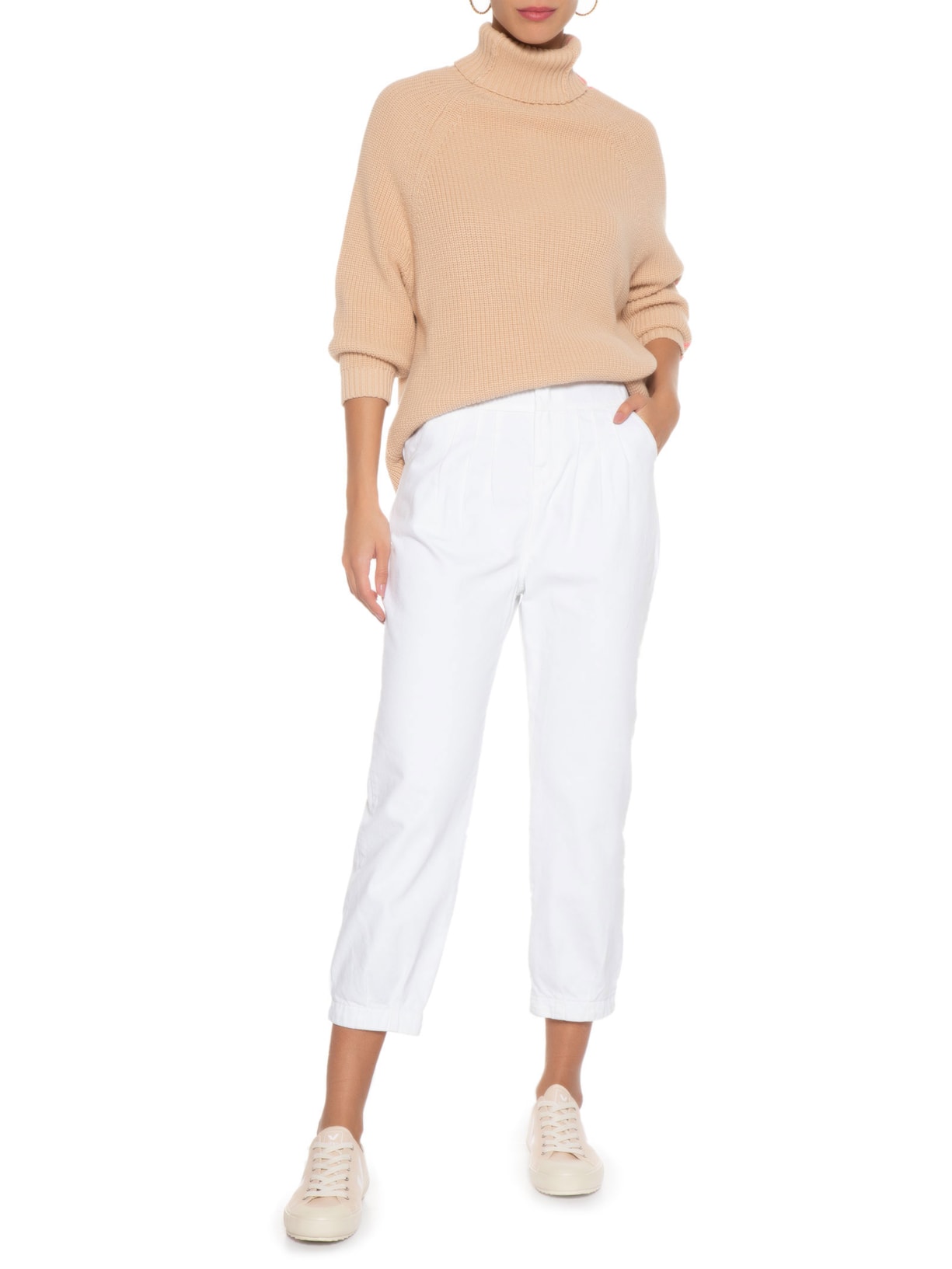 Tênis Unissex Nova Canvas Bege Vert Shoes